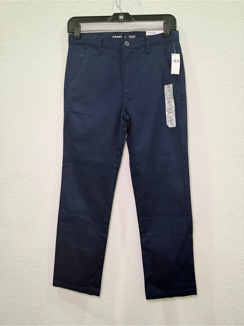 NEW Kids Old Navy Straight-Fit Pants - Size 12
